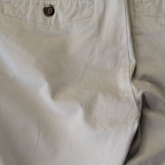GAP, Curve Fit Flare Leg Stretch Cropped Khakis, Sz 6 - Picture 8 of 9